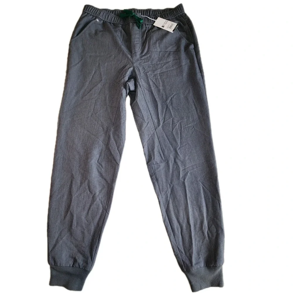 FIGS Technical Collection Scrub Pant Mens L Gray Tansen Joggers 2.0 Workwear NEW